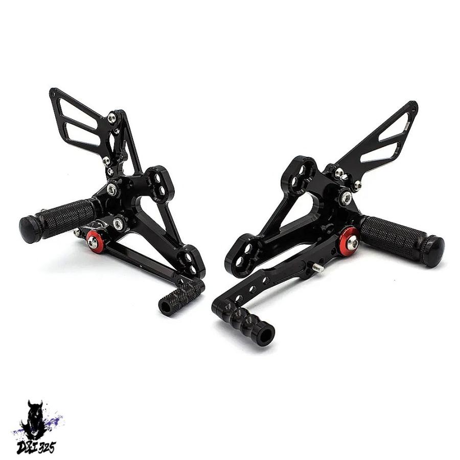 【互換品】 ホンダ CBR650F CB650F CBR650R CB650R 14-20用 バイクフットレスト リアセットフットレスト ギアシフト 社外製の画像
