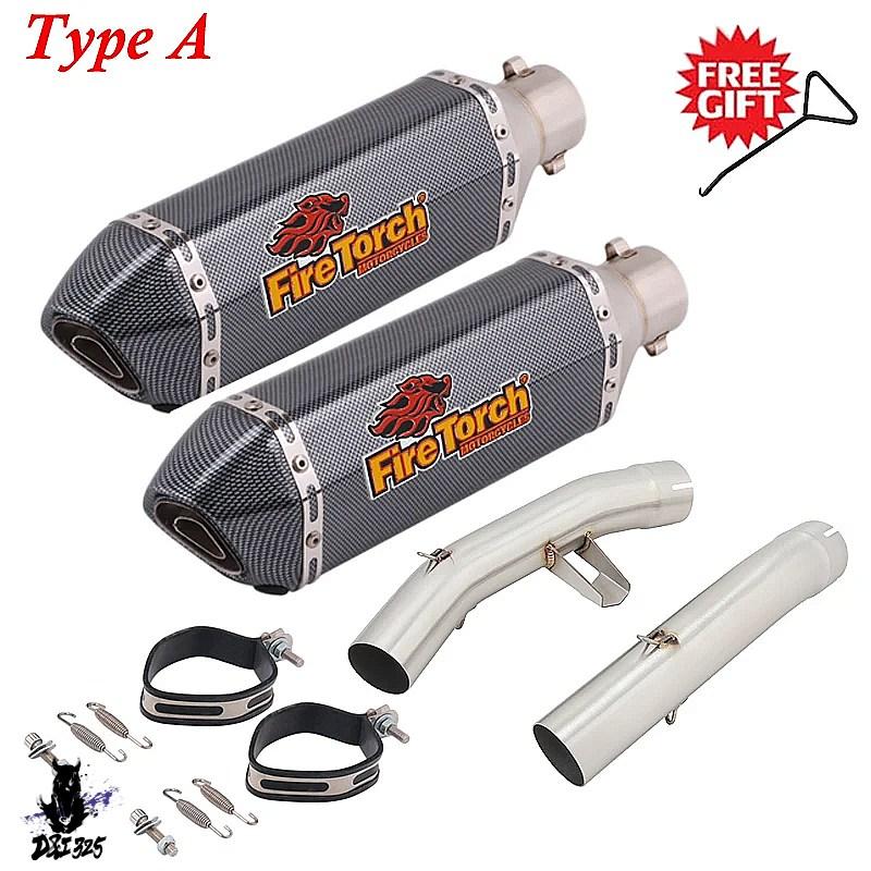 互換品】 ヤマハ FJR1300 FJR 1300 2001-2022用 ダブルセンターパイプ