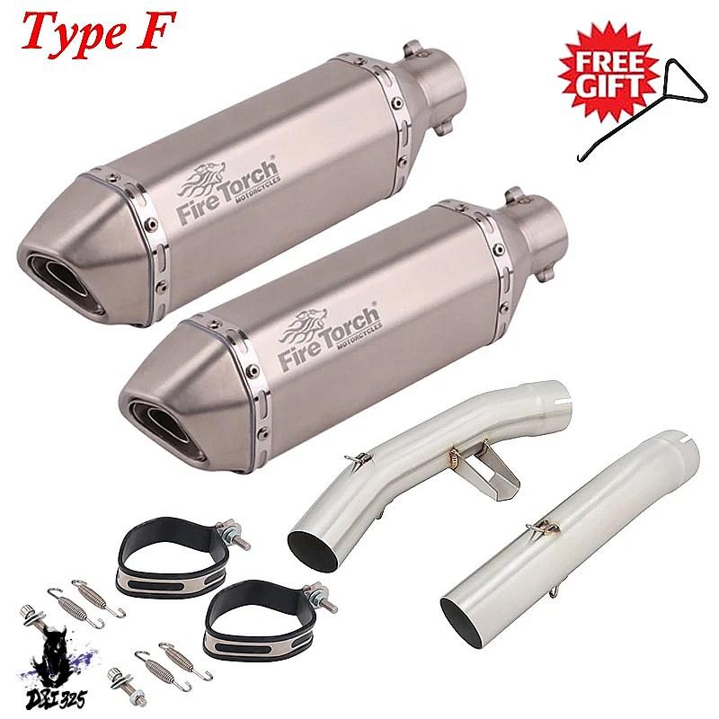 互換品】 ヤマハ FJR1300 FJR 1300 2001-2022用 ダブルセンターパイプ