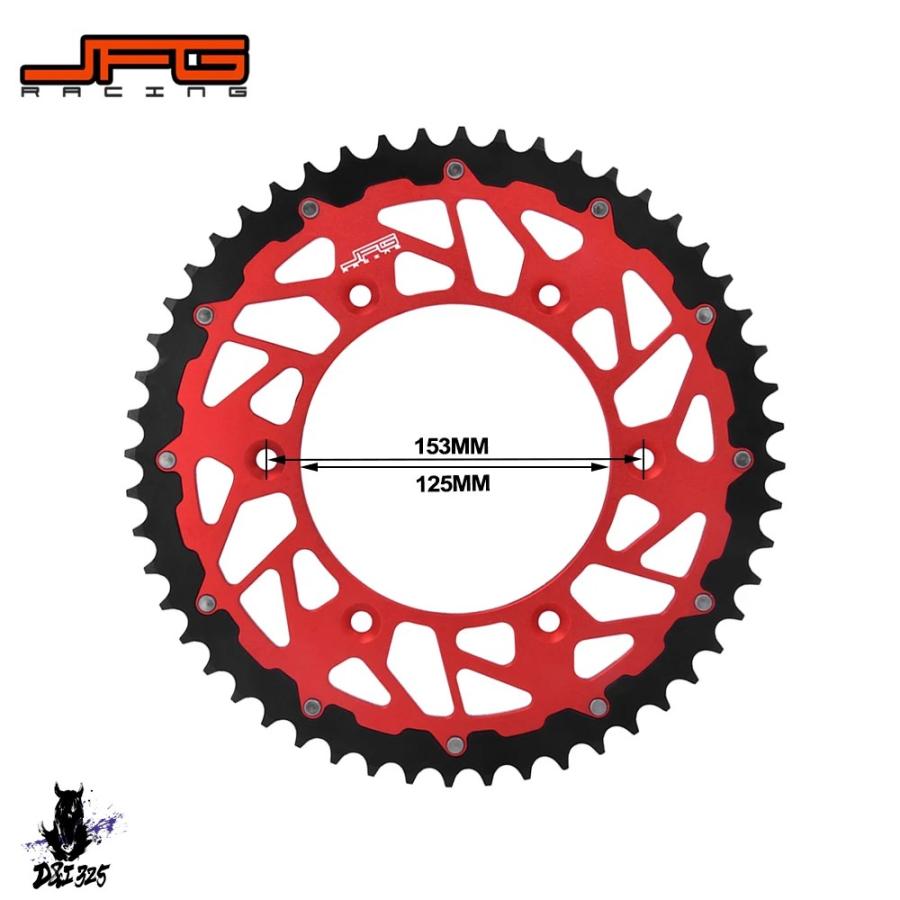 【互換品】 ホンダCR250R CRF450R CRF450X CR500R用120L xリングチェーン＆CNCスプロケットセット 88-01 02-15 05-15 88-01 社外製_13