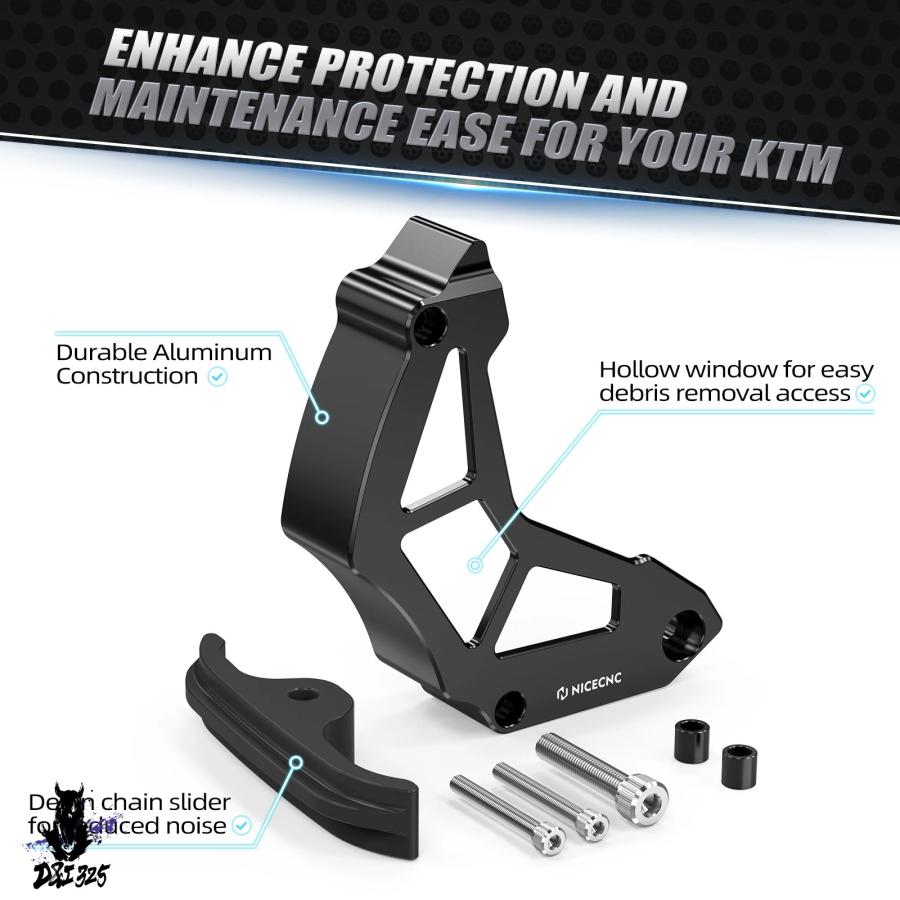 KTM 790 Adventure R S Slope Chain Guard Sensor CoverとKTM