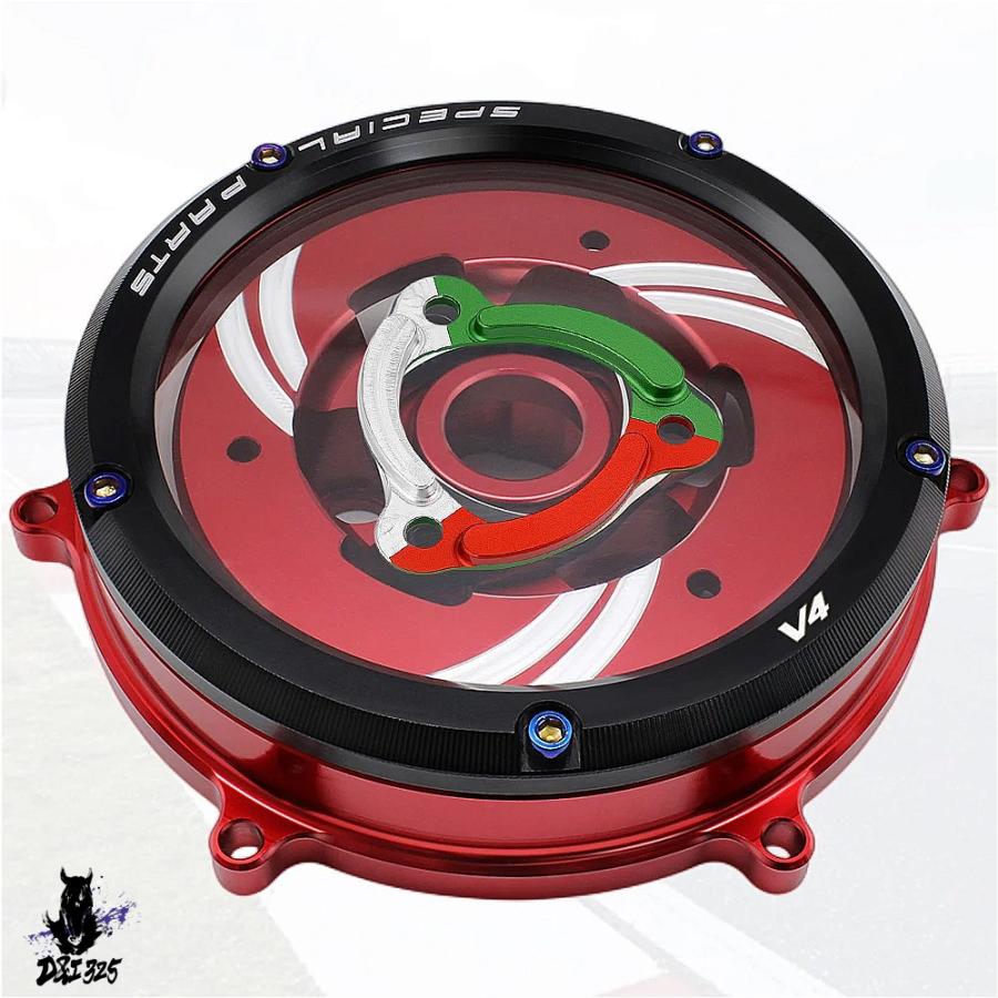 新品エンジン保護カバー ドゥカティ パニガーレ V4 パニガーレ V4S 互換品】 ドゥカティ パニガーレ V4 V4S用 クリアエンジン保護バイク