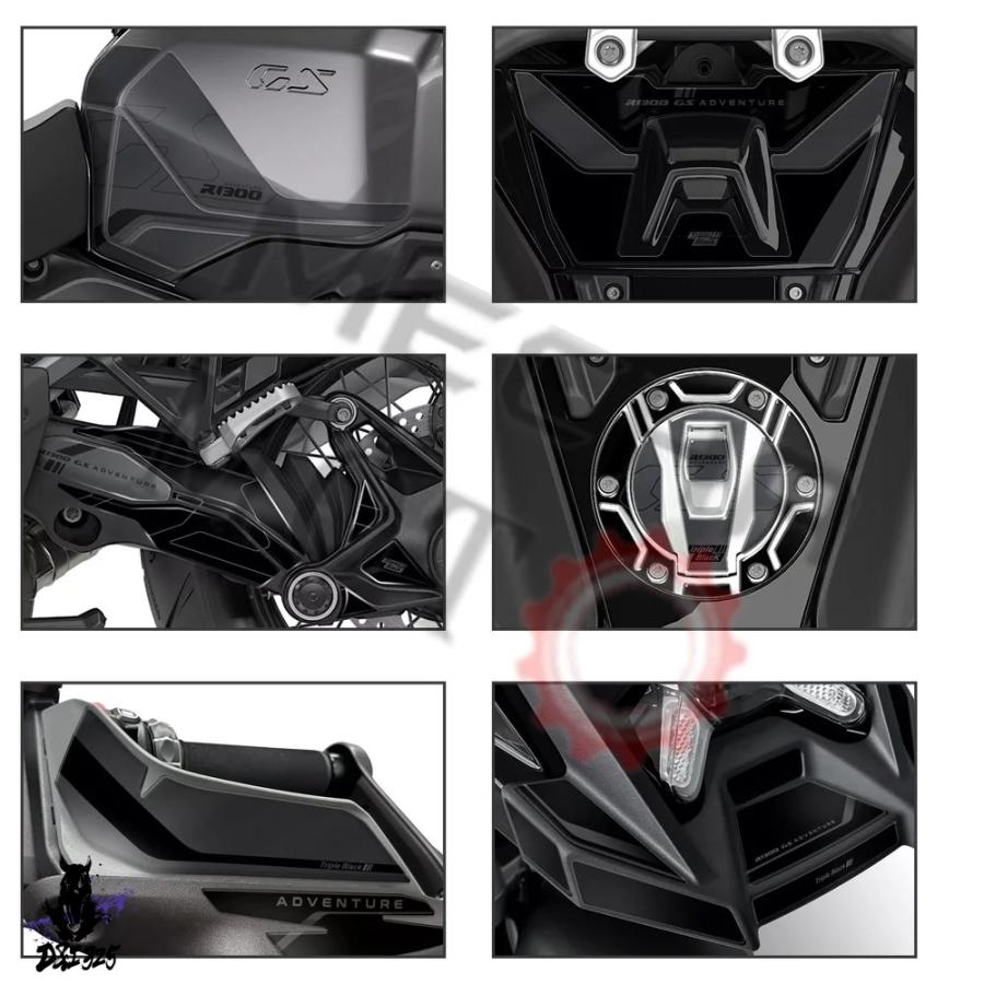 互換品】 BMW R 1300 GSアドベンチャーR1300GS ADV2025用の3Dエポキシ