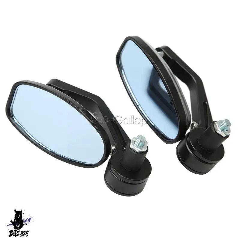 互換品】 バイクハンドルバーエンドミラー サイドミラー 22mm 1000