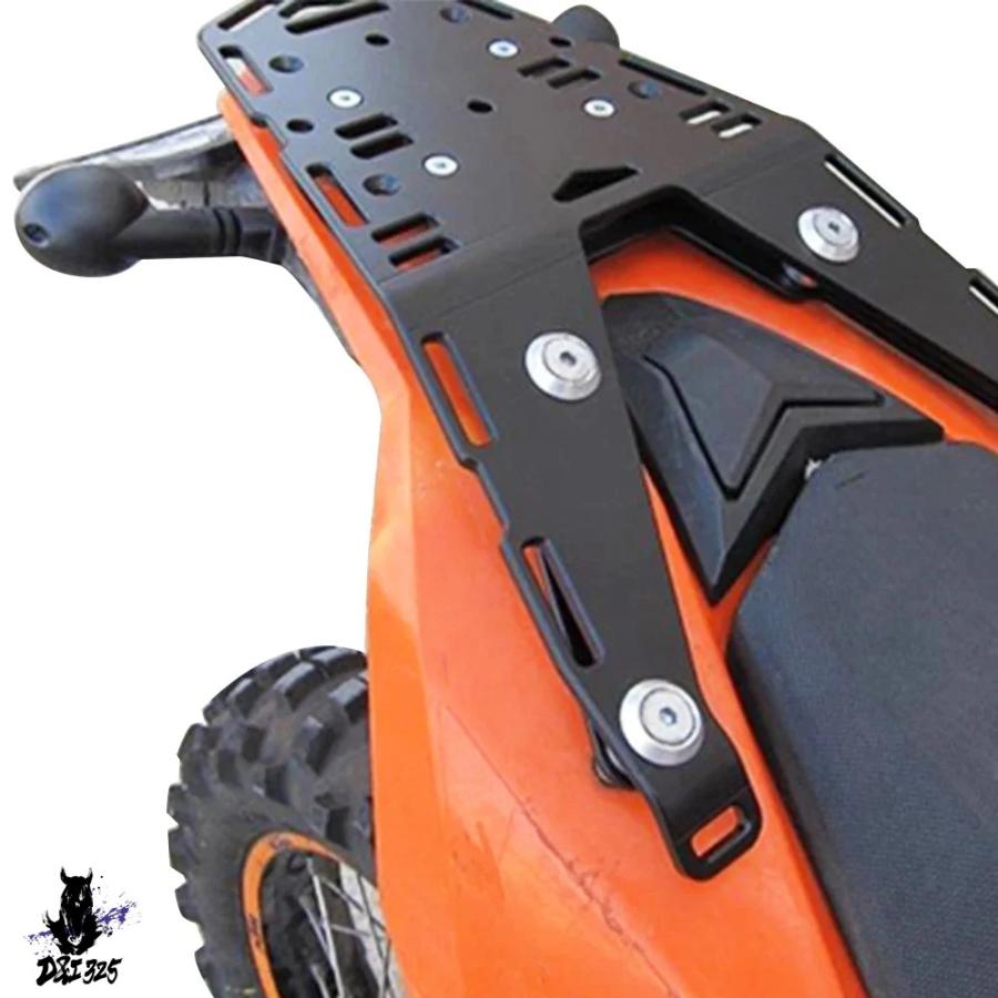 互換品】 KTM 690エンデューロ SMC-R用 ブラックアルミニウムリア
