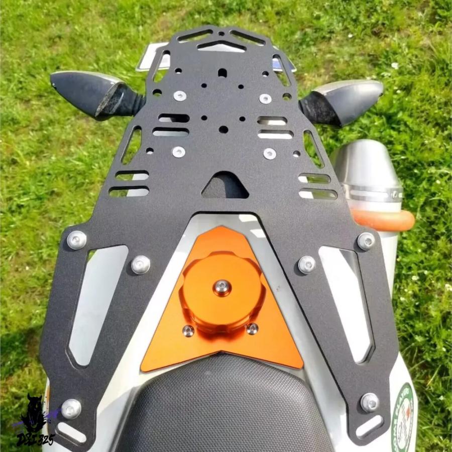 互換品】 KTM 690エンデューロ SMC-R用 ブラックアルミニウムリア