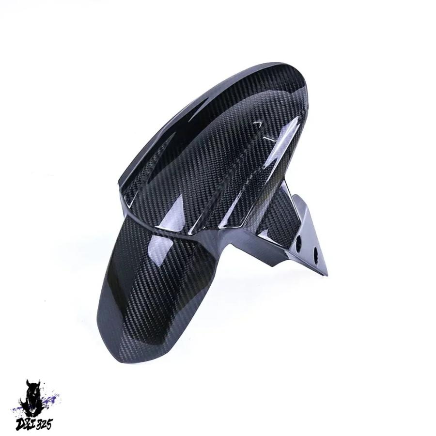 【互換品】 トライアンフトリプルストリート765 R RS 2017-2023用 フロントフェンダーハガー100%カーボンフェアリング バイクアクセサリー 社外製の画像