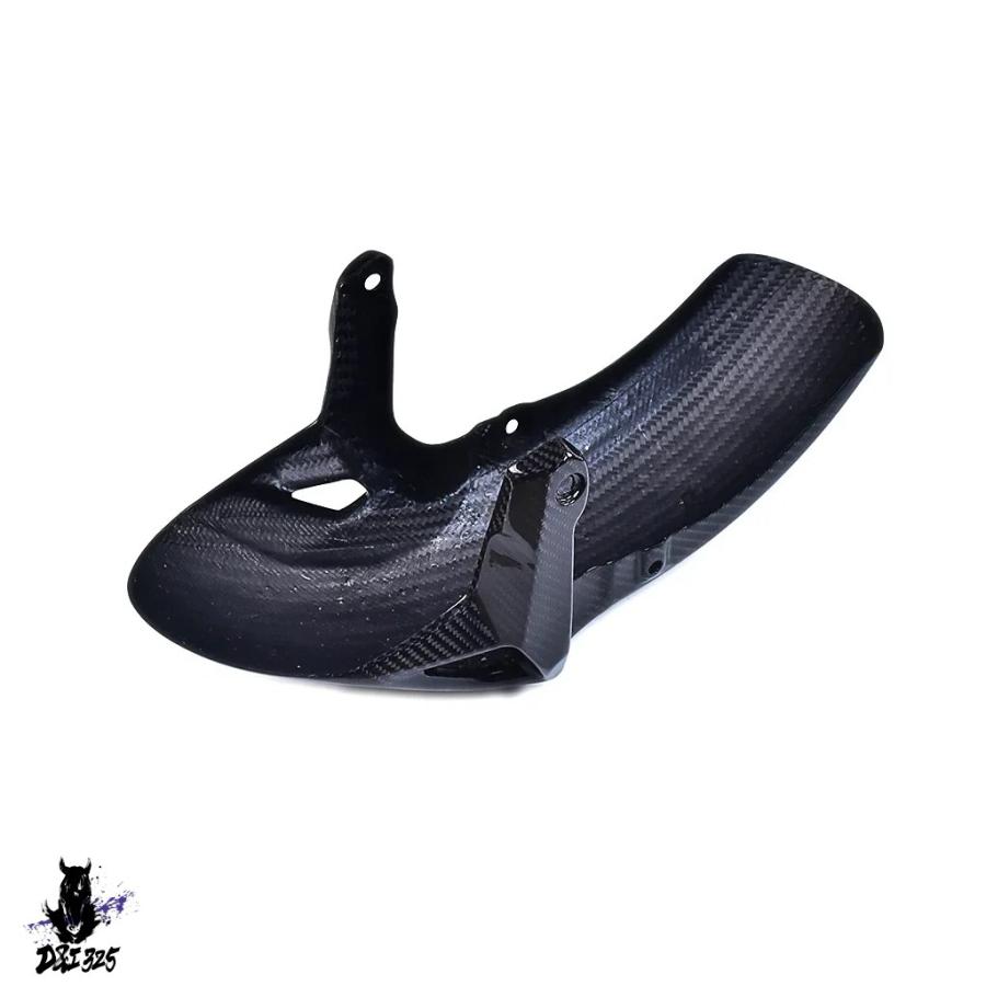 【互換品】 カワサキ Ninja 650 2017-2020用 3Kカーボンフロントフェアリングバイクアクセサリー 社外製_5