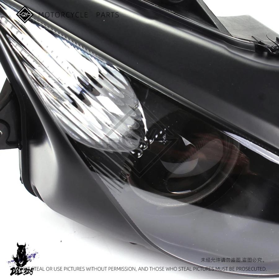 【互換品】 カワサキZX-10R 2006 2007 バイク用ヘッドライトランプレンズアセンブリ 社外製の画像