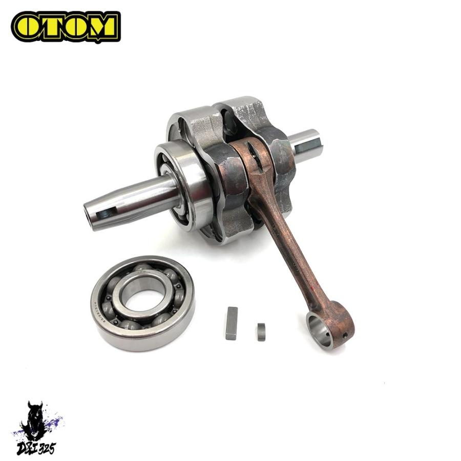 【互換品】 Yamaha lonindt230， mt250， Kayo gr8用 2t水冷エンジン クランクロッドアセンブリ ベアリングバイク 社外製_4