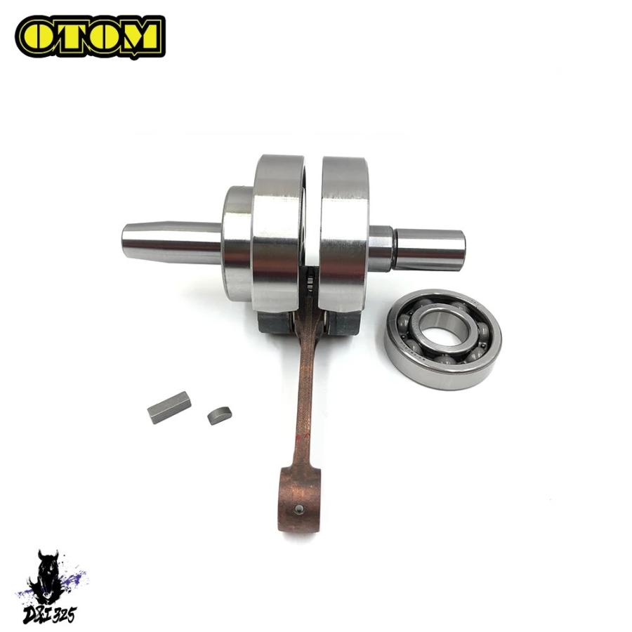 【互換品】 Yamaha lonindt230， mt250， Kayo gr8用 2t水冷エンジン クランクロッドアセンブリ ベアリングバイク 社外製_5