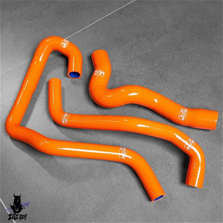【互換品】 KTM 1290 スーパーデュークR RR 2020-2024用 ラジエーターシリコンクーラントホースキット 3個セット 社外製_5