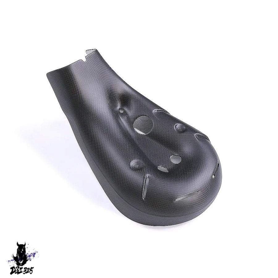 カーボン製 ドゥカティ 1199 パニガーレ エキゾーストカバー 互換品】 ドゥカティ パニガーレ 899 1199 カーボン エキゾースト