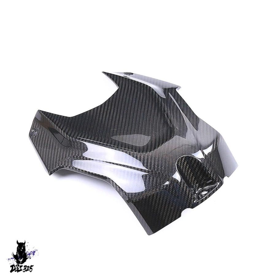 【互換品】 BMW S1000RR S1000R M1000RR M1000R用 バイクフロントタンクカバー 100%カーボン 2019年-2024年 社外製
