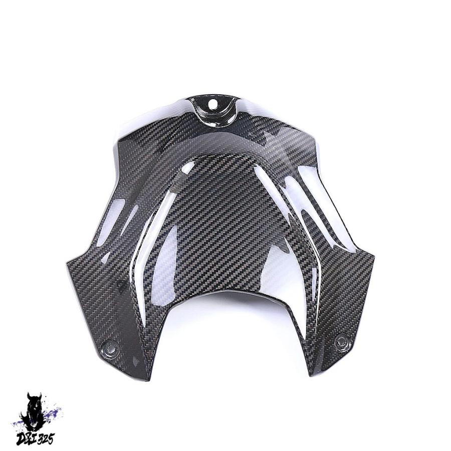 【互換品】 BMW S1000RR S1000R M1000RR M1000R用 バイクフロントタンクカバー 100%カーボン 2019年-2024年 社外製