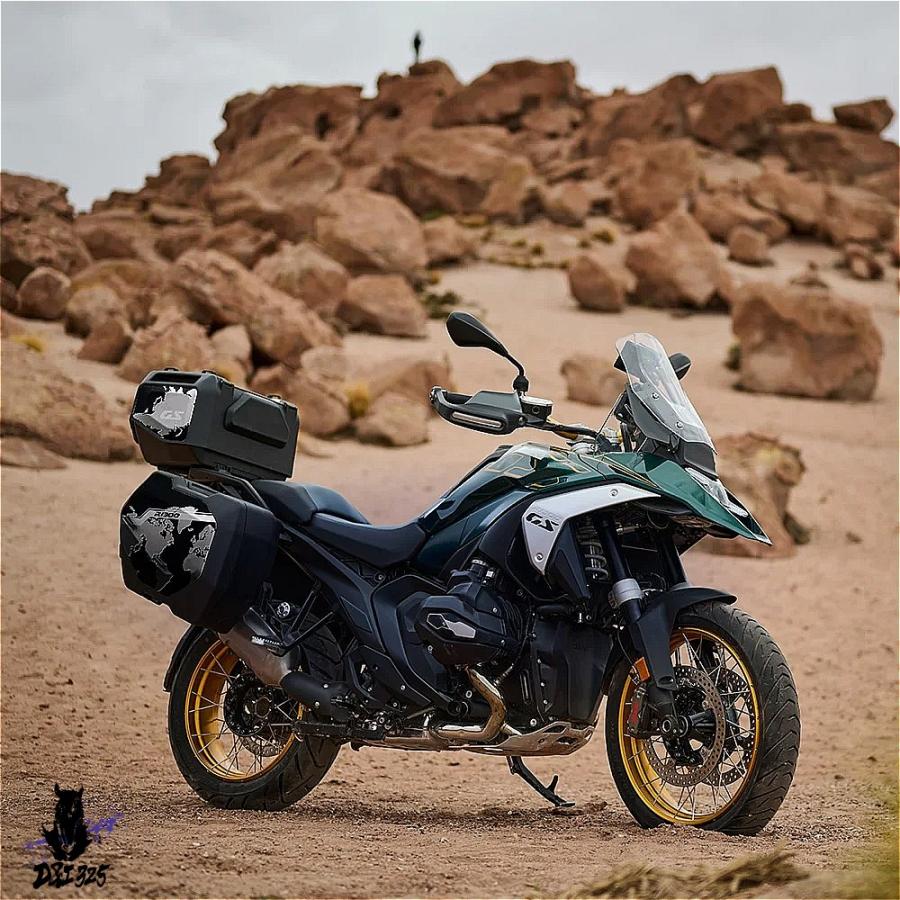 【互換品】 BMW R1300 GS 2023-2024ステッカー ケース オプション719トリプル 黒バイクデカール 社外製_8