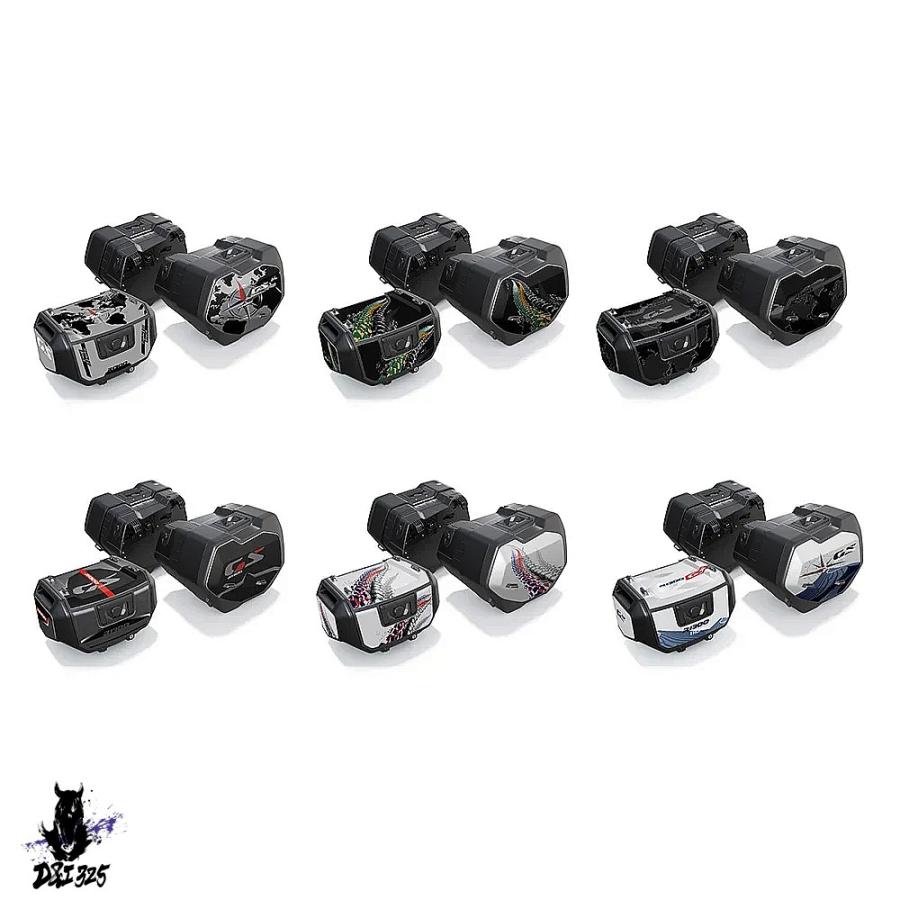 【互換品】 BMW R1300 GS 2023-2024ステッカー ケース オプション719トリプル 黒バイクデカール 社外製_12