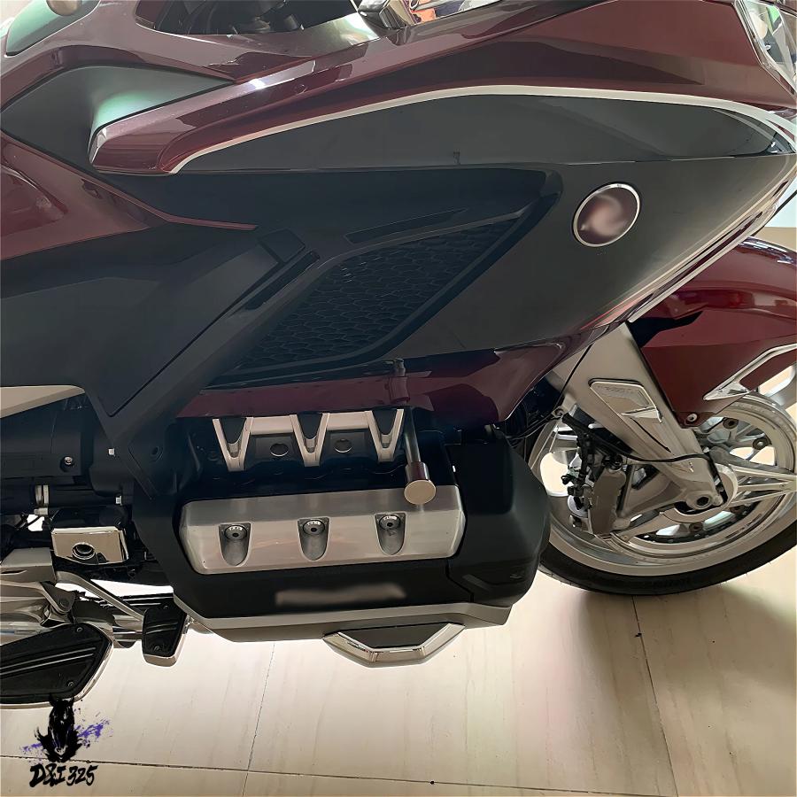 【互換品】 ホンダ ゴールドウィング GL1800 2018-2022 用 スポットライトマウント ランプホルダーキットペアゴールド - バイ 社外製_5