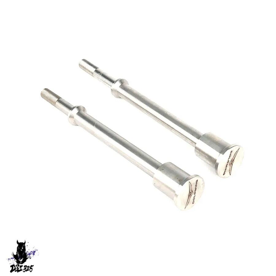 【互換品】 ホンダ ゴールドウィング GL1800 2018-2022 用 スポットライトマウント ランプホルダーキットペアゴールド - バイ 社外製_8