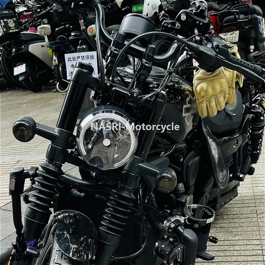 互換品】 ハーレーナイトスター975 Rh975s 2022-2024用ブラックバイク