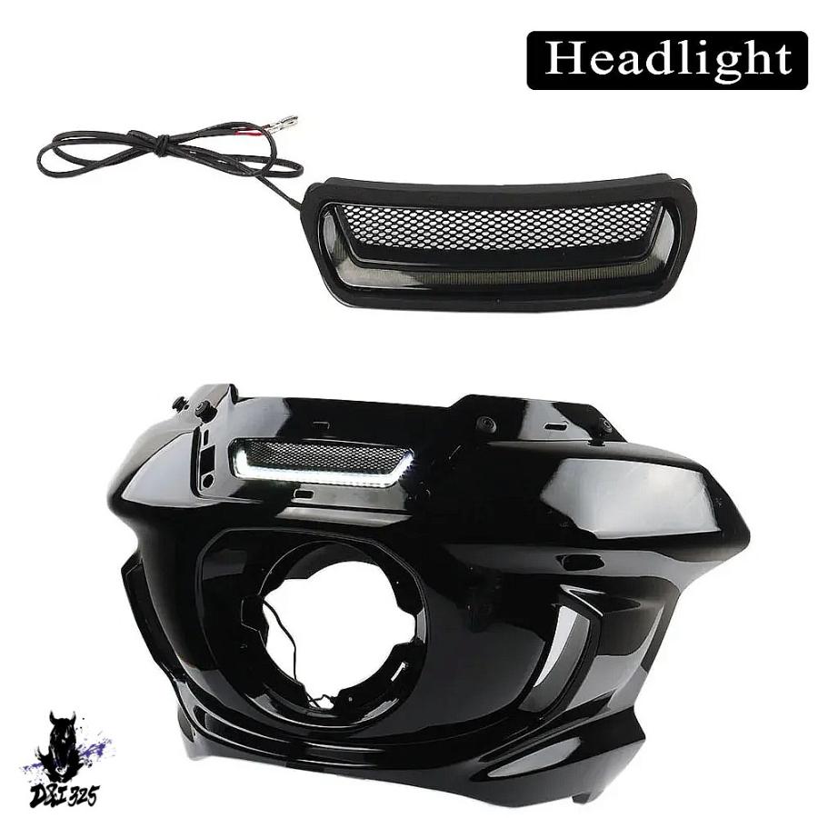 互換品】 ハーレーローライダー ST 2022-2024装飾ウインカーランプ