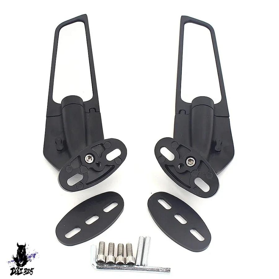互換品】 カワサキZX-10R 2008 2009用アルミニウム製スポーツウィング