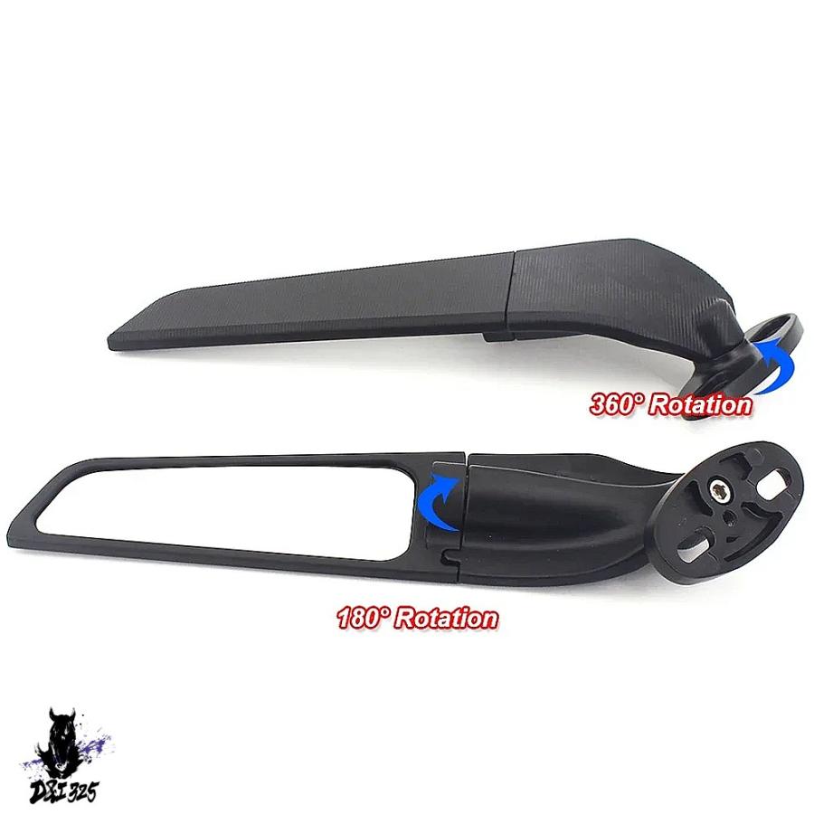 互換品】 カワサキZX-10R 2008 2009用アルミニウム製スポーツウィング