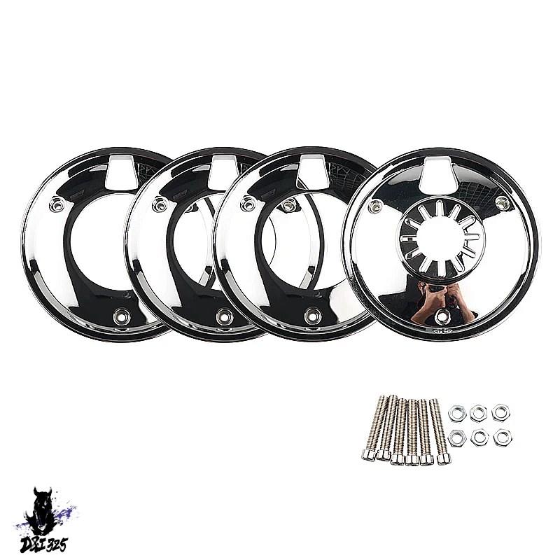 【互換品】 スクーター ヤマハ AF54 AF55 F24 ジョグ50 ビーノ5AU 10インチ ドラムブレーキ保護カバー クロームホイール 社外製