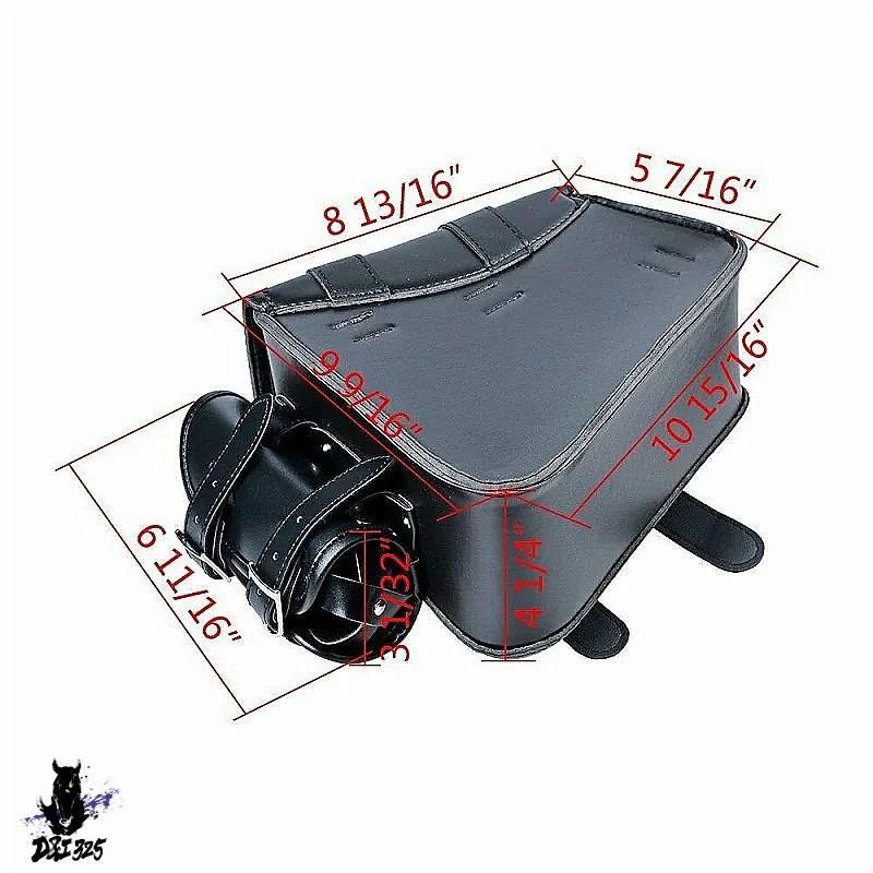 互換品】 ハーレースポーツスターXL883 XL1200 1X用 PUレザーサイド