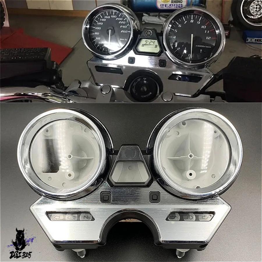 互換品】 ヤマハ xjr1300 xjr400r 2004-2008 スピードメーターカバー