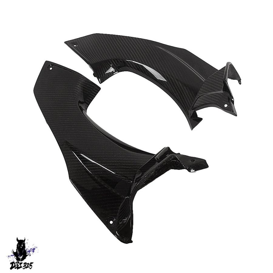 【互換品】 カワサキZX14R 2012-2021用 100%カーボンフロントフェアリングリフィルパネルダッシュボードアクセサリー 社外製