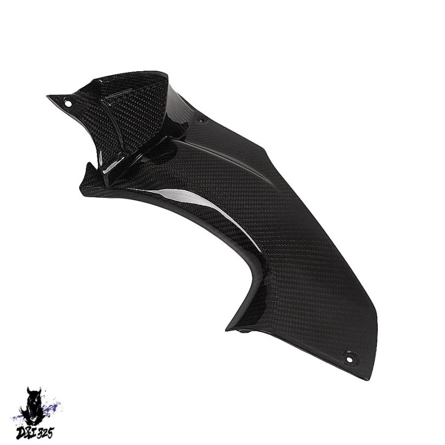 互換品】 カワサキZX14R 2012-2021用 100%カーボンフロントフェア