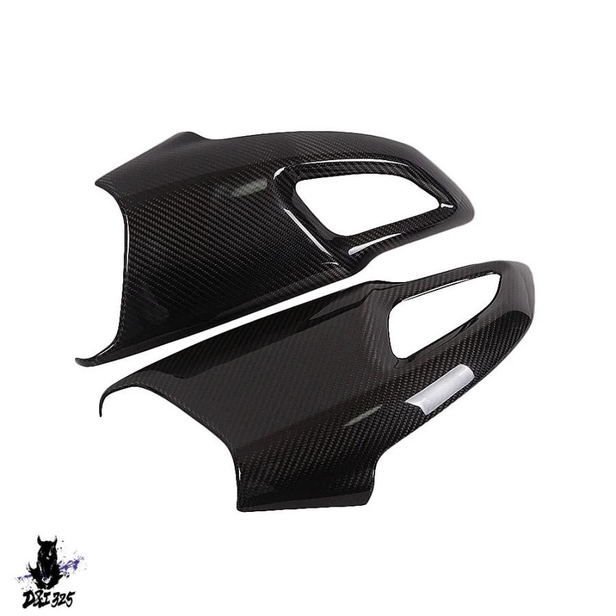 【互換品】 ドゥカティ ダイアベル 2011-2018 用 カーボン製 バイクタンクサイドカバー吸気パネルフェアリング 社外製_5