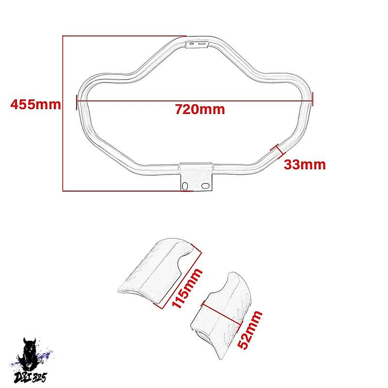 【互換品】 ハーレースポーツスター XL883 XL1200 フォーティエイト 72アイアン カスタムバイクアクセサリー 2004-2018 社外製_6