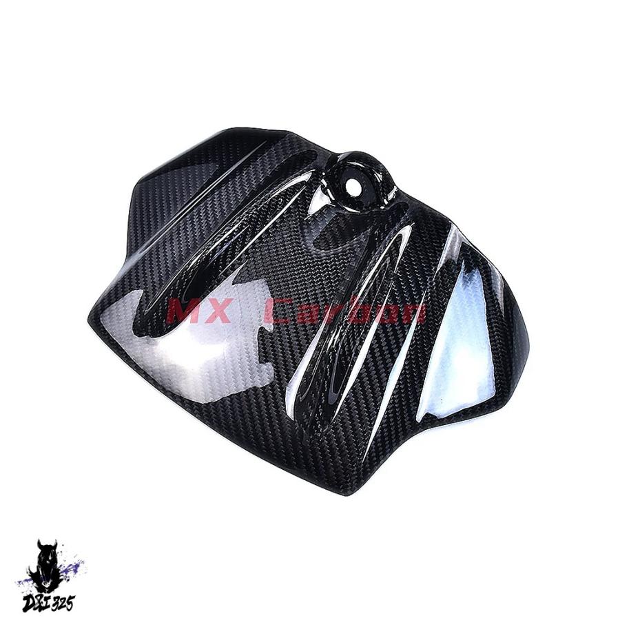 【互換品】 Aprilia RSV4 2009-2012 Tuono V4 2011用 カーボン製 バイクフロントタンクカバーおよびエアボック 社外製_2