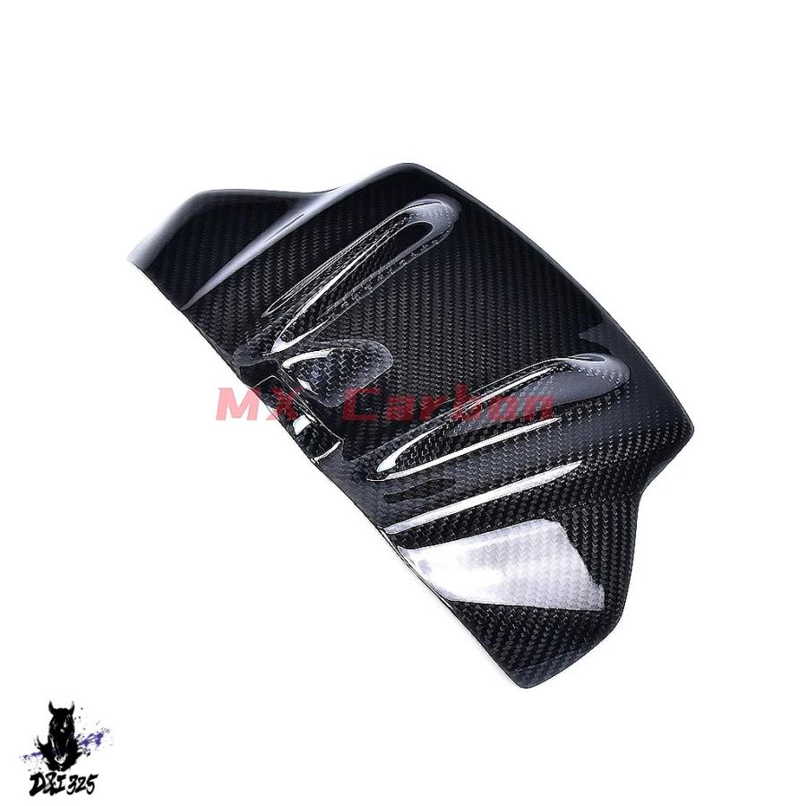 【互換品】 Aprilia RSV4 2009-2012 Tuono V4 2011用 カーボン製 バイクフロントタンクカバーおよびエアボック 社外製_5