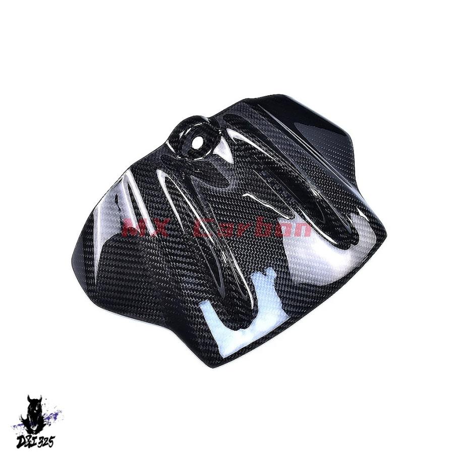 【互換品】 Aprilia RSV4 2009-2012 Tuono V4 2011用 カーボン製 バイクフロントタンクカバーおよびエアボック 社外製_6