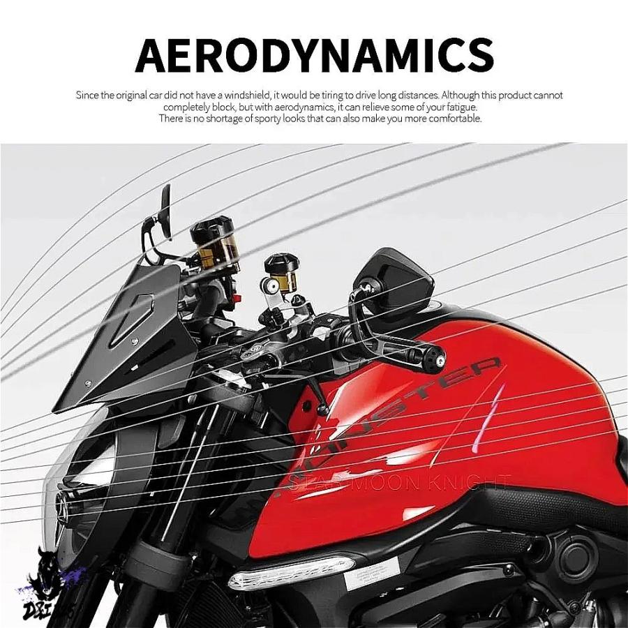 互換品】 ドゥカティモンスター937プラス 2021-2022 用 アルミフロント