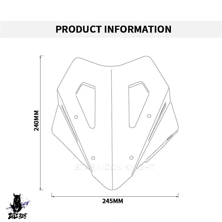 互換品】 ドゥカティモンスター937プラス 2021-2022 用 アルミフロント