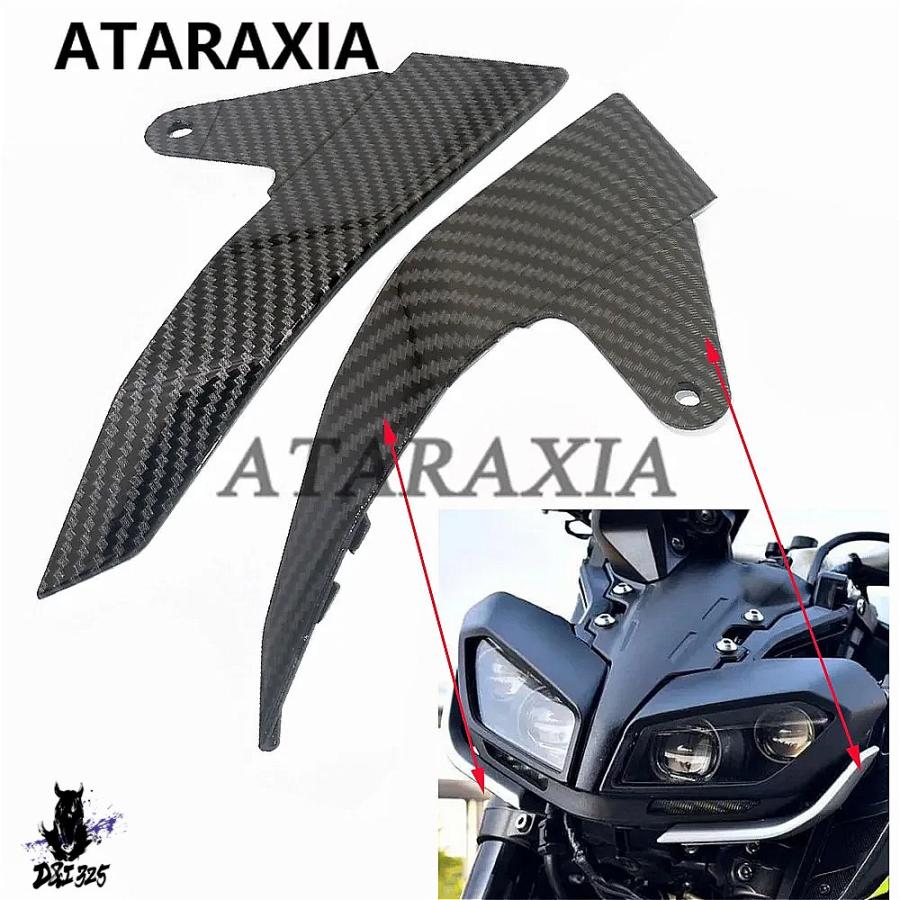 【互換品】 ヤマハ MT-09 FZ-09 2017-2020用 フロントヘッドカウル ヘッドライトホルダーカバー 社外製_7
