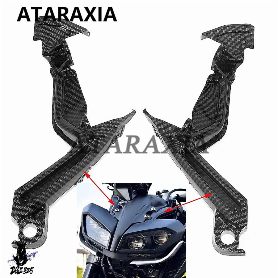 【互換品】 ヤマハ MT-09 FZ-09 2017-2020用 フロントヘッドカウル ヘッドライトホルダーカバー 社外製_9