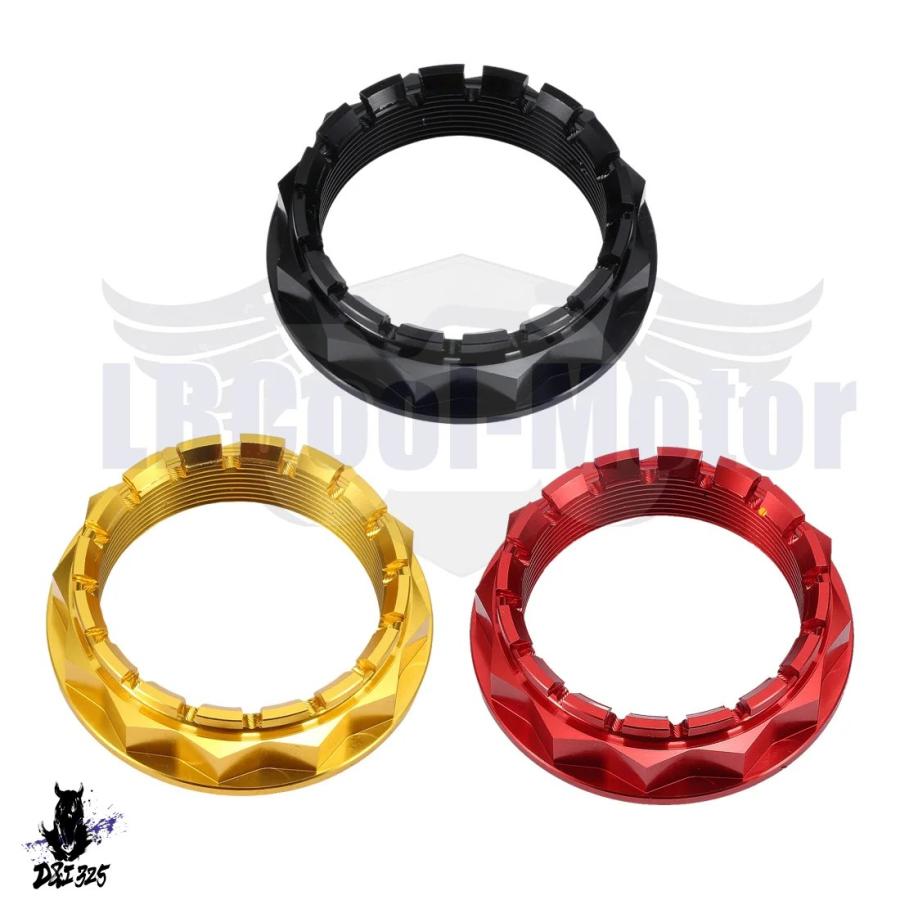 互換品】 ドゥカティ パニガーレ V2 V4 V4S 赤 金 黒 バイクリアナット