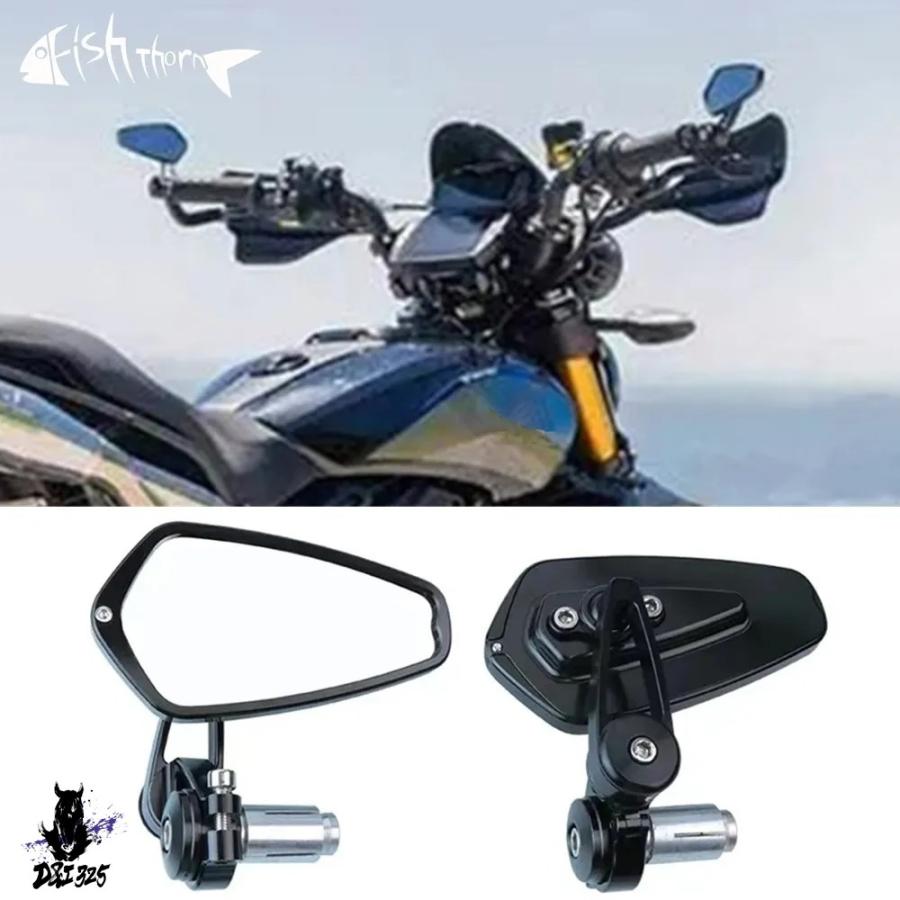 互換品】 インディアン FTR1200シリーズのサイドミラーとハンドル