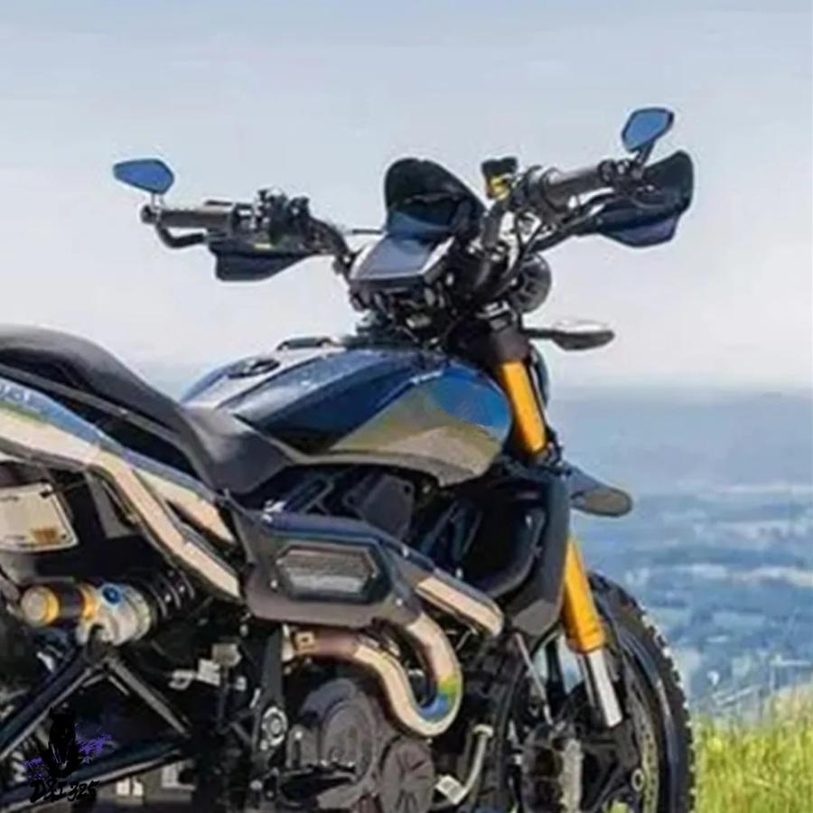 互換品】 インディアン FTR1200シリーズのサイドミラーとハンドル