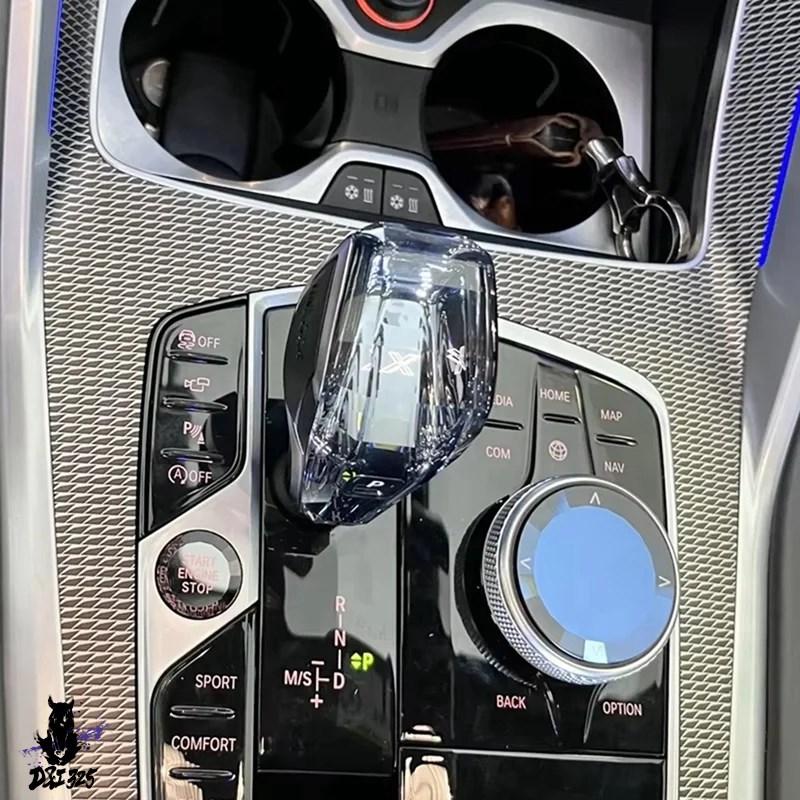 互換品】 BMW X5 X6シリーズ用 クリスタルギアシフトノブレバー車内