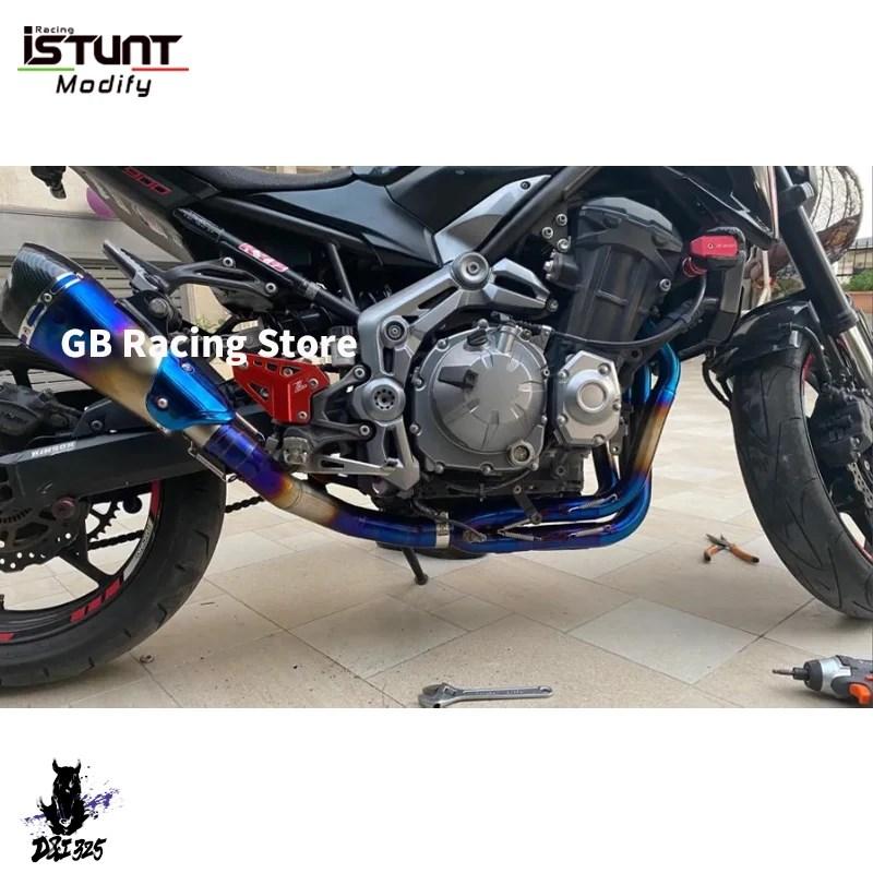 【互換品】 カワサキ Z900 2017-2021用 フルバイク排気システム フロントリンクパイプ 社外製の画像