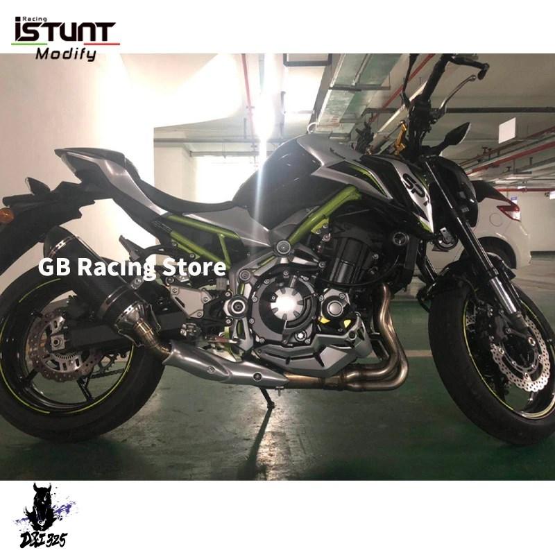 【互換品】 カワサキ Z900 2017-2021用 フルバイク排気システム フロントリンクパイプ 社外製の画像