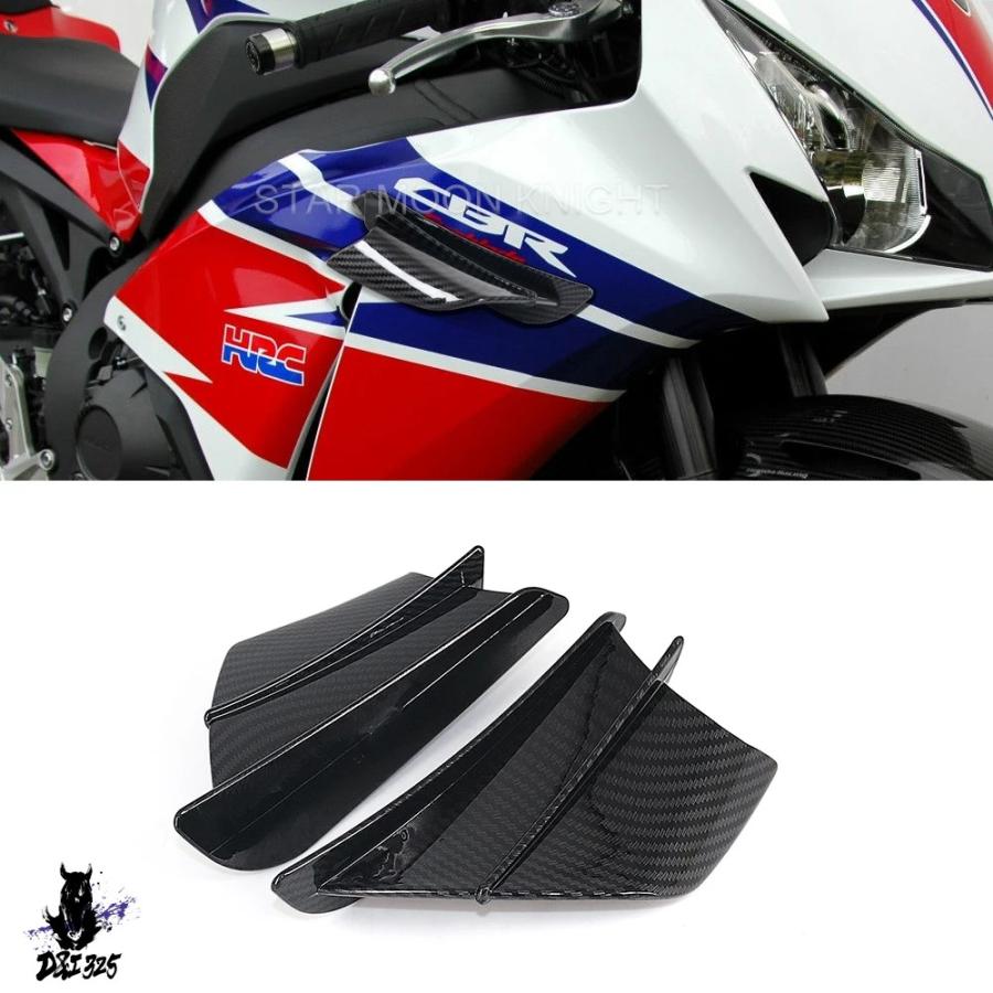 ホンダCBR600RR2025年左側ウイングレット 互換品】 ホンダ バイクウイングレット空力ウィングキットスポイラー