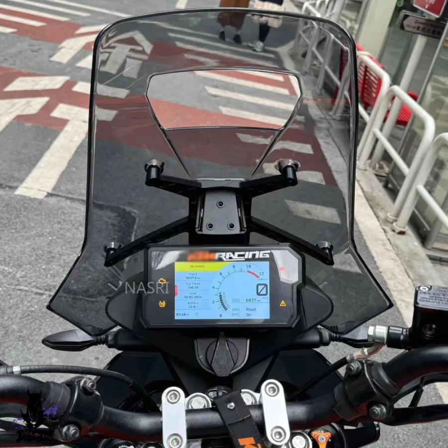 【互換品】 KTM 390 790 890 ADVアドベンチャー用アクリルフロントガラスウィンドデフレクター2020-2022 社外製_5