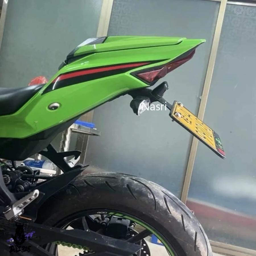 互換品】 カワサキ ZX-4R ZX-4RR 用 ナンバープレートホルダー
